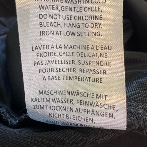 Rukucci Damen schwarz 16WP Pull-On elastische Taille gerades Bein Knöchelhose - Bild 8 von 8