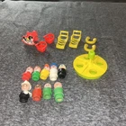 Lot of 17 vintage - Fisher Price - LITTLE PEOPLE - Figures Cowboy Wood