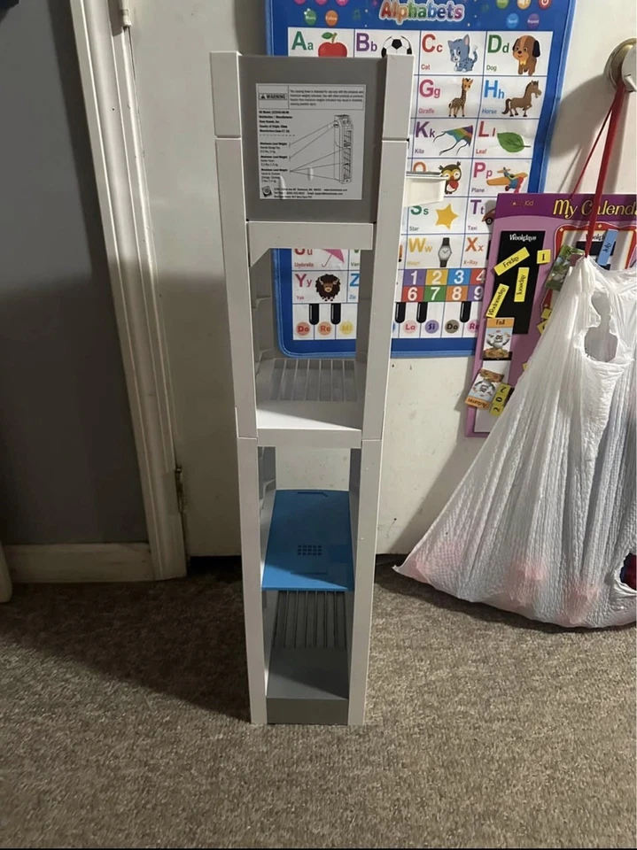 "Soporte de torre de almacenamiento Nintendo Wii para consola, juegos y controladores 35""" Foto 2 de 4