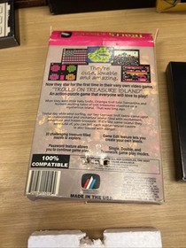 Trolls On Treasure Island (Nintendo NES) Complete CIB No Troll