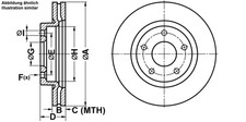 ATE BREMSSCHEIBEN Ø280mm + BREMSBELÄGE VORNE FÜR NISSAN JUKE F15 PULSAR C13