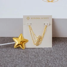 Kendra Scott Rue Gold Multi Strand Bracelet