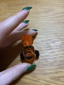 LEGO Power Miners Minifigure Rock Monster Firax Trans-Orange 8189, 8191 Orange!