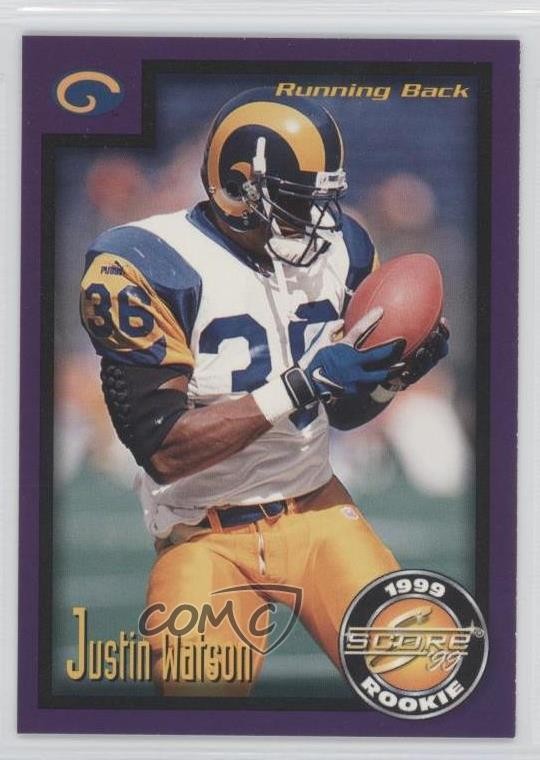 Justin Watson #S-59 1999 Score Supplemental Football