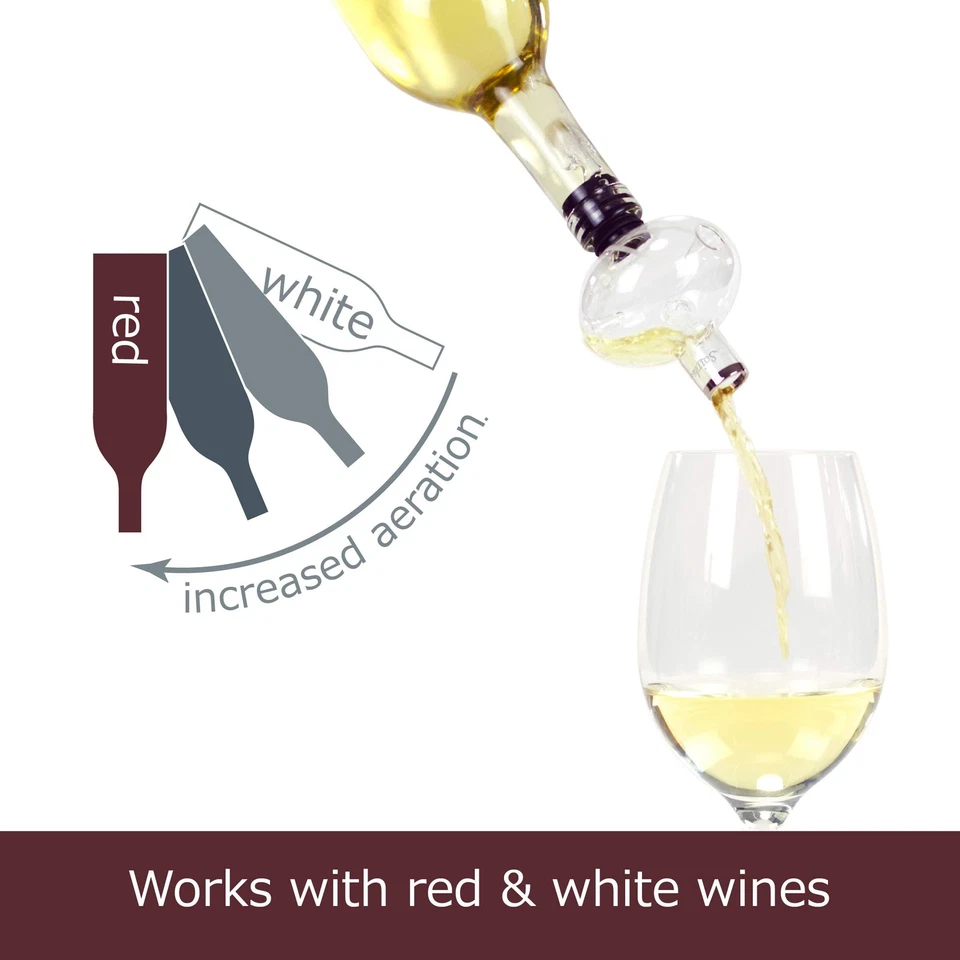 Soireehome - In Bottle Wine Aerator - For Red Wine, White Wine, And Rose Wine... - Image 4 of 4