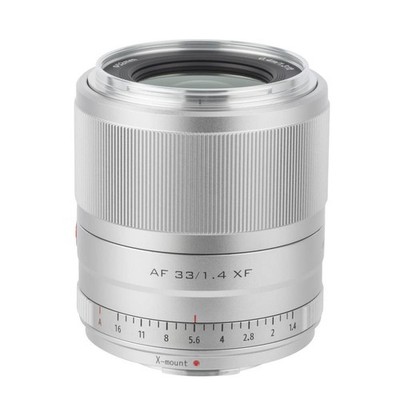 Viltrox 33mm F1.4 Fuji XF Objektiv - Silber