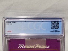 NEW Mendel Palace Nintendo NES Game SEALED Graded CGC 9.6 A Hudson Soft US NTSC