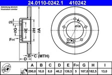 Disque de frein Suzuki X90