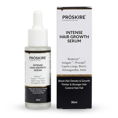 Proskire Intense Hair Growth Serum with Redensyl, For Men & Women - 30ml