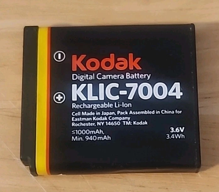 Batteria per Kodak EasyShare C763, 3,7V, Li-Ion