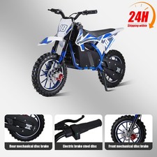 36V 350W Kids Electric Motorcycle 25KM/H Dirt Bike Ride on Motorbike 150Lbs New