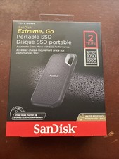 New SanDisk Extreme Go 2TB Portable SSD - SEALED
