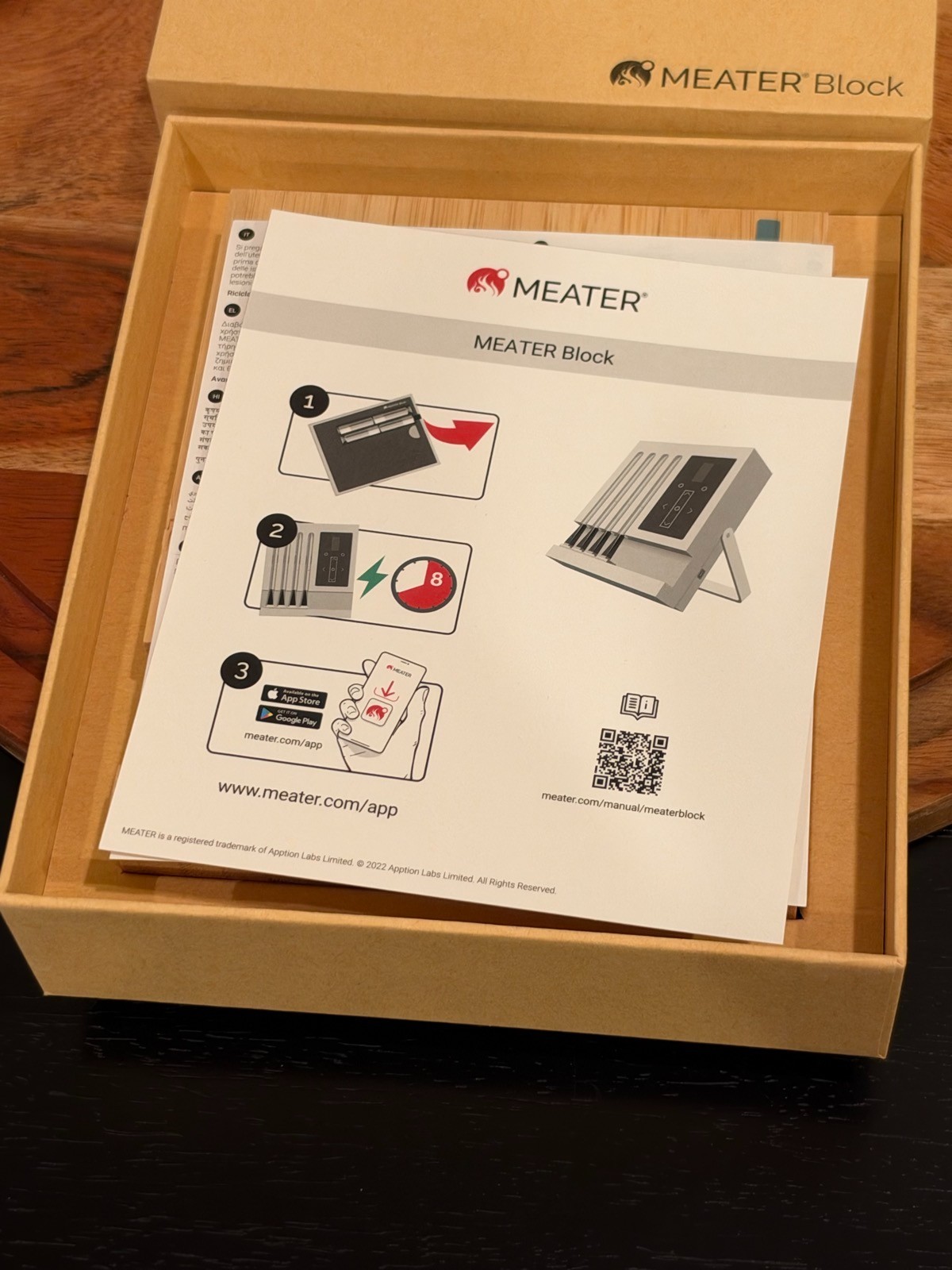 Using A Meat Probe MEATER Block 4-Probe Wireless Smart Meat Thermometer WiFi Open Box | eBay