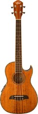 Oscar Schmidt OU55CE-R Cutaway Barritone Ukulele W/Pre Amp. Natural Koa