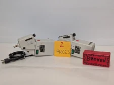 Set of 2 Caframo Model RZR1 Overhead Laboratory Stirrers, For Parts or Repair