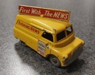 VINTAGE MATCHBOX LESNEY ENGLAND EVENING NEWS VAN no. 42, gray wheels