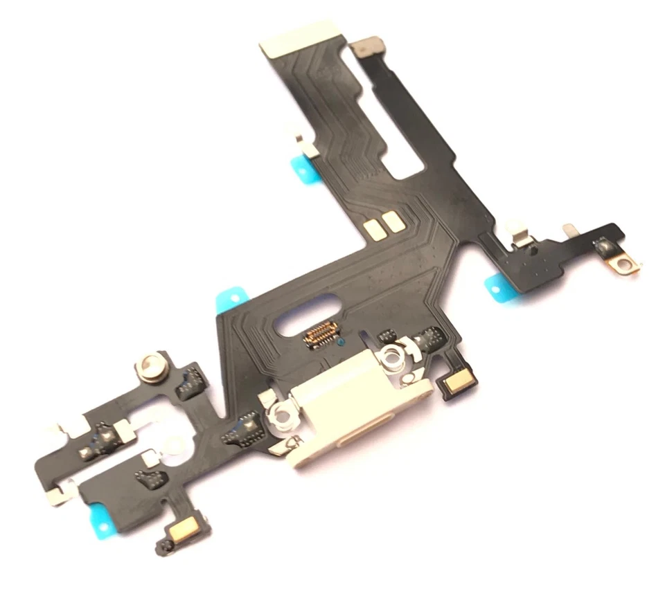 Placa + conector Dock Carga Para Apple iPhone 11 Blanco - Imagen 3 de 4