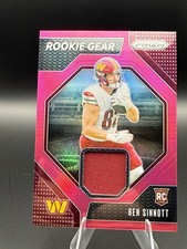 2024 Panini Prizm #RG-BST Ben Sinnott Rookie Gear Pink