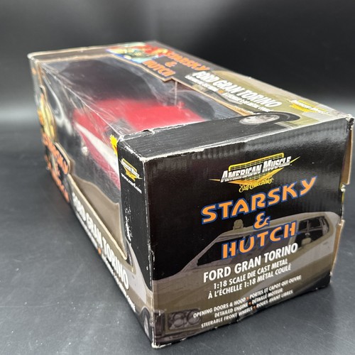 ERTL American Muscle Starsky And Hutch 1979 Ford Grand Torino 1/18 scale diecast - Picture 2 of 17