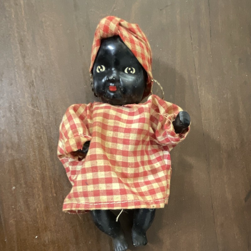 Vintage African American jointed doll