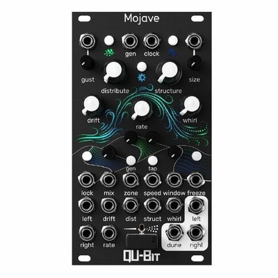 Qu-Bit Mojave Stereo Live Granular Prozessormodul (schwarz)