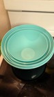 TUPPERWARE 3pc Wonderlier Bowl Set- Turquoise-NIP 4.5, 3.25 & 2 Cup Bowls — photo 10