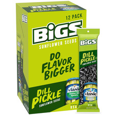 Dill Pickle Sunflower Seeds, 2.75 Oz. Pack of 12 - Ideal for Baseball Fans