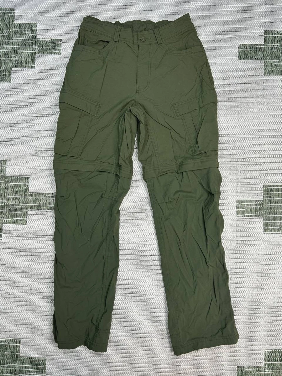 Pantalon convertible REI Co-op homme grand (36x31) vert olive poches