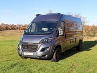 KüHlergrill Kit FüR Peugeot Boxer (2014-2023) LED Fernscheinwerfer Leuchte