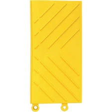 NOTRAX  Mat Ramp,Yellow,6 in. x 12 in.,PK6 38N615
