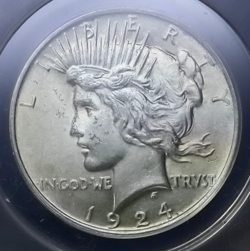 1924 Peace Silver Dollar MS 62