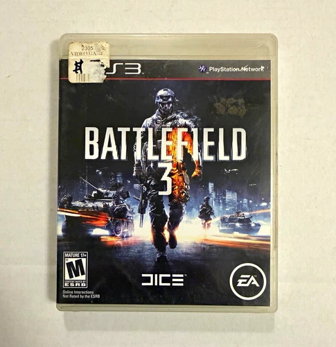 Electronic Arts Battlefield 3 (PS3) M Multiplayer Manual w/ Case
