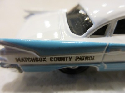 2019 Matchbox '59 Dodge Coronet Police Car County Patrol MBX