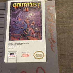1990 Gauntlet II 2 Nintendo Entertainment System NES Cartridge 