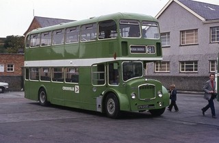 Orig Colour slide Crosville Bristol FLF GFM202C