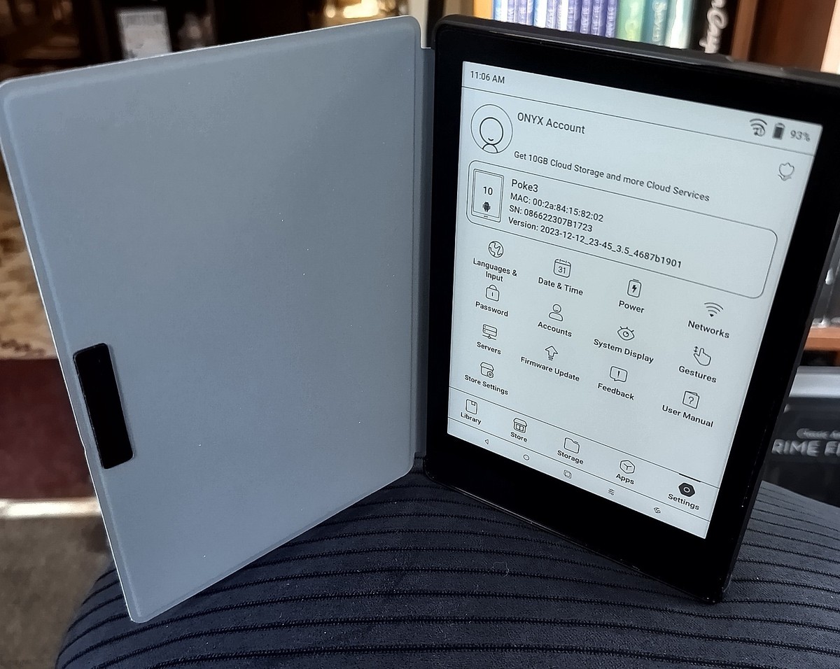 電子書籍リーダー本体 ONYX BOOX Poke3 電子書籍特化】読書タブレットの最適解。「Onyx Boox Poke3」が