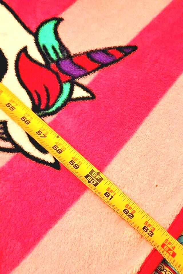 Manta JOJO SIWA LOVE, PEACE, DANCE Rosa Rayas 43" x 64" Foto 4 de 4