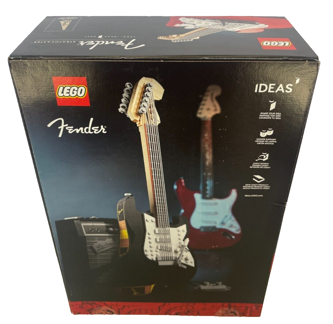 Lego Ideas Fender Stratocaster Collectible Set 21329 Retired