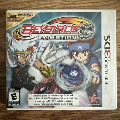 Beyblade Evolution - Nintendo 3DS - Complete w/ Manual - Tested & Working