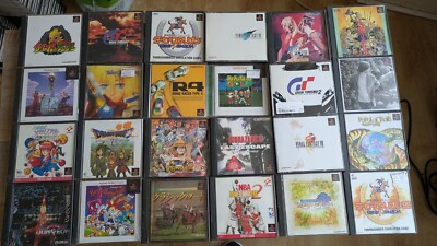 PS1 Playstation 1 Japanisch 300 Spiele Riesige Bulk Sammlung (NTSC -J)