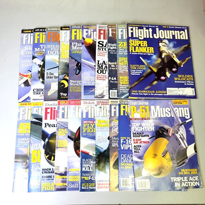 Flight Journal Magazine Lot Of 20 Aviation Magazines Early 2000's ...