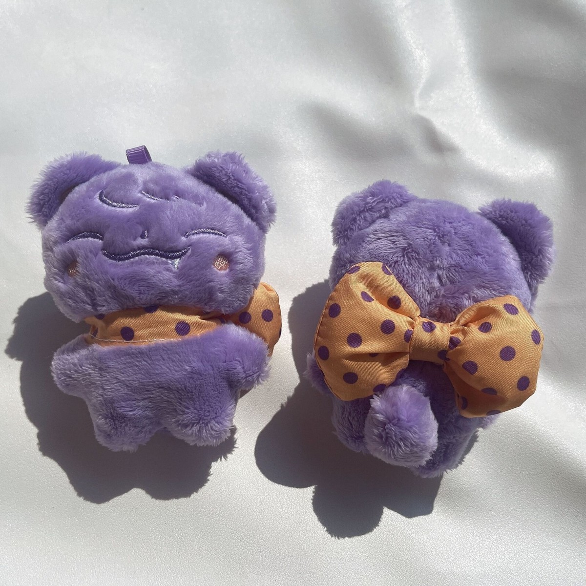Ateez Sun Sannyanyi Purple Cat Kitty Plush Doll Keychain Mascot