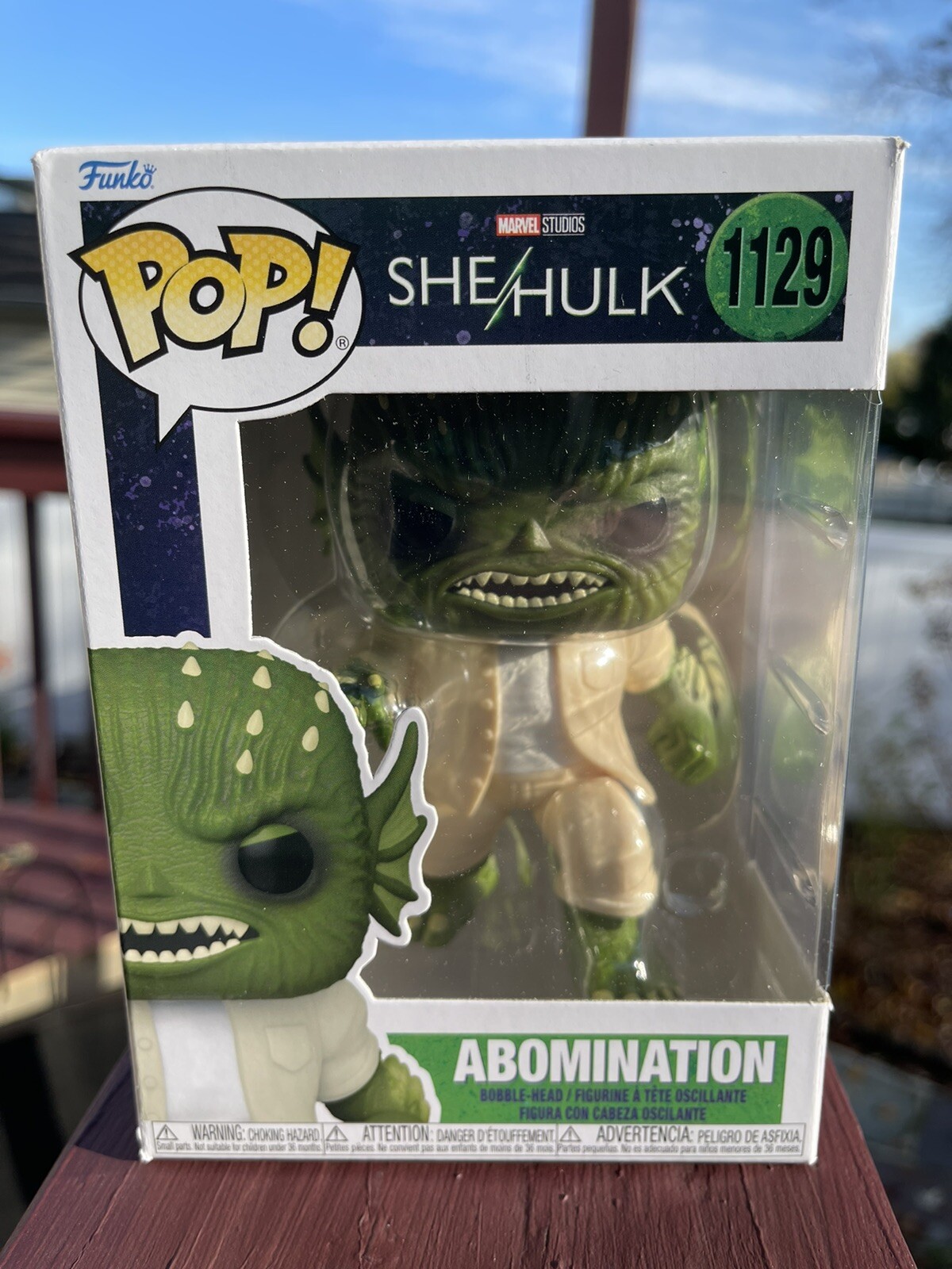 Sale Funko Pop! She-Hulk: Attorney At Law - Abomination #1129 Vinyl ~ New In Box! Nib
