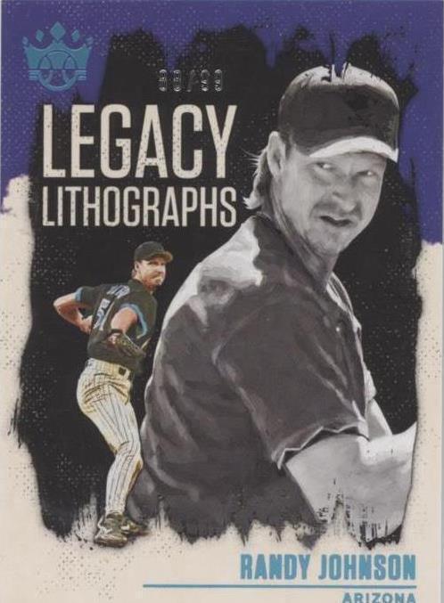 2021 Panini Diamond Kings - Legacy Lithographs Randy Johnson #LL-5 Holo ...
