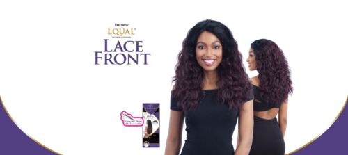 Freetress Equal Lace Front  Wavy Hair Wig -Tia - Afbeelding 1 van 1