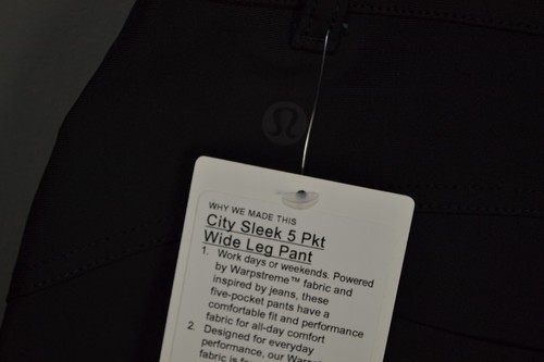 Lululemon 29 City Sleek 5 Pocket High-Rise Wide-Leg Pant Full Damen Hose - Bild 8 von 9