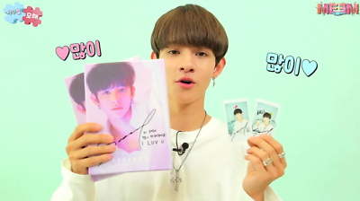 KIM SAMUEL SIGNED POLAROID KPOP RARE AUTOGRAPHED 1PUNCH X1 ONE