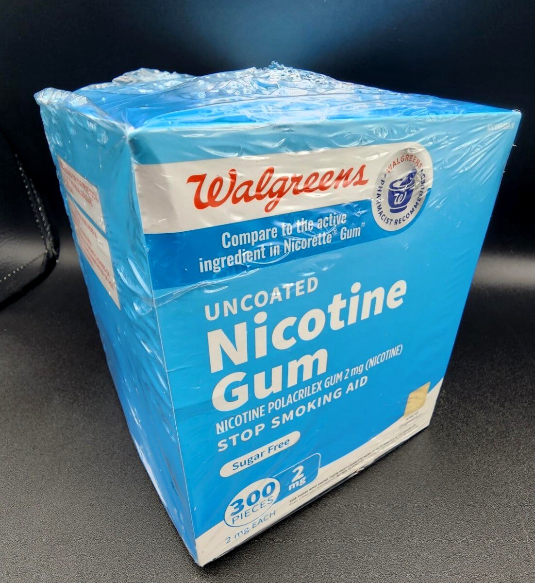 Walgreens Sugar Free 2Mg Original Nicotine Gum (300 ct)