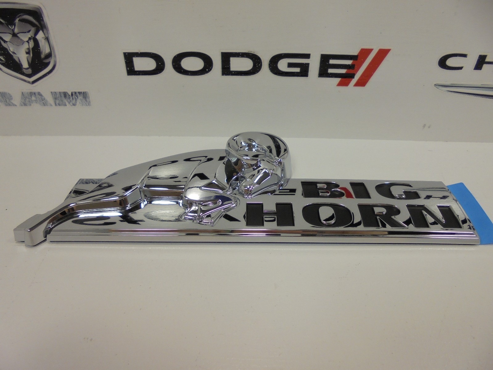 0816 Dodge Ram 1500 2500 New Chrome Big Horn Emblem Nameplate Set of 2