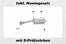 Nissan Micra II 1.0 1.3 1.4 40/44/55/60KW Endschalldämpfer Auspuff Montagesatz